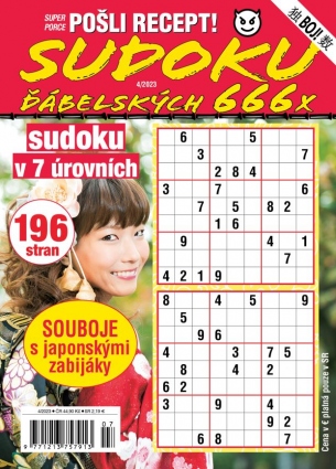 Pošli recept Superporce Sudoku 4/2023